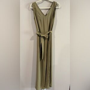 Preloved Everlane Jumpsuit Size 8 Japanese Goweave Green